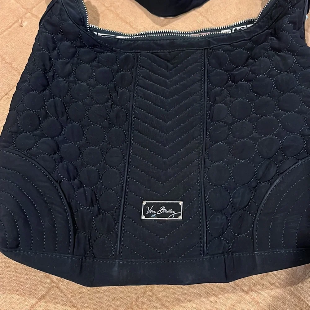 Vera Bradley black purse - Picture 2 of 2